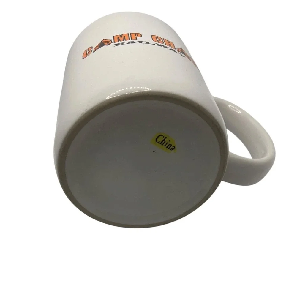 Camp Chase Railway Coffee Mug Columbus Ohio‎ Short Line Railroad Engineer train